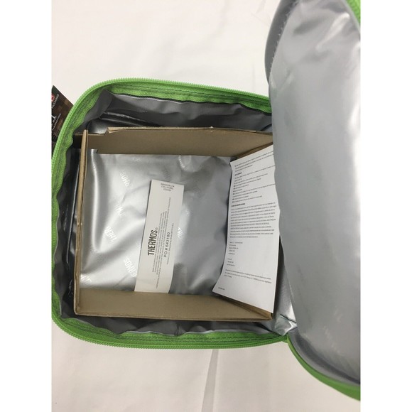 New Minecraft Creeper Green Lunch Box Tote Child School - Picture 3 of 3